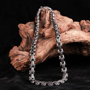 Buddha Stones Dragon Pattern Titanium Steel Protection Necklace Pendant Bracelet Necklaces & Pendants BS 18