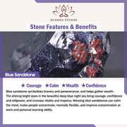 Natural Irregular Shape Crystal Stone Spiritual Awareness Bracelet Bracelet BS 36