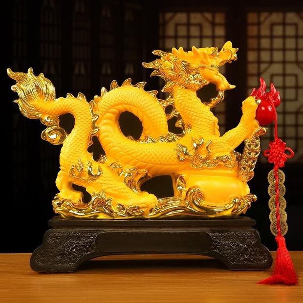 Buddha Stones Year Of The Dragon Attract Wealth And Prosperity Ingots Protection Success Home Decoration