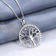 Buddha Stones The Tree of Life 925 Sterling Silver Creation Necklace Pendant