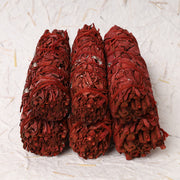 Buddha Stones Dragon's Blood Sage Smudge Stick for Home Negative Energy Cleansing Incense Healing Meditation Rituals Incense BS 9