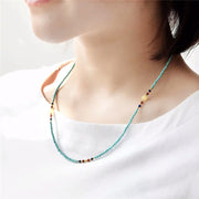 Buddha Stones Turquoise Amber Red Agate Protection Bracelet Necklace Pendant Bracelet Necklaces & Pendants BS 18