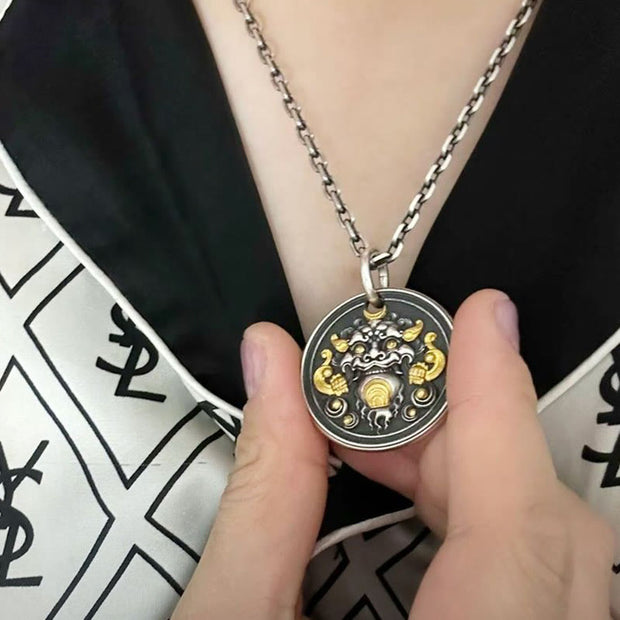 FREE Today: Tibetan Drive Away Evil Kirtimukha Amulet Necklace Pendant