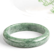Buddha Stones Natural Jade Luck Wealth Bangle Bracelet Bracelet BS 7