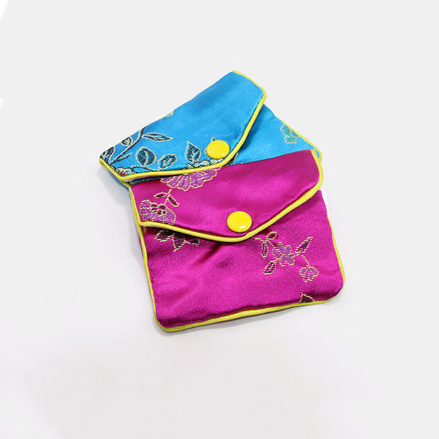 Buddha Stones Jewelry Silk Purse Pouch Gift Bags Decoration Decorations BS 12
