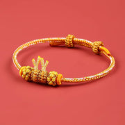 Buddha Stones Handmade Year of the Dragon Cute Chinese Zodiac Luck Braided Bracelet Bracelet BS 3