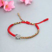 Buddha Stones Handmade Colorful King Kong Knot Buddha Serenity String Bracelet Bracelet BS 3