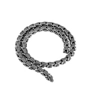 Buddha Stones Dragon Pattern Titanium Steel Protection Necklace Pendant Bracelet Necklaces & Pendants BS 19