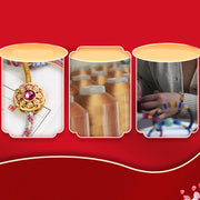 Buddha Stones Tibet Handmade Eight Thread Peace Knot Braided Healing Bracelet