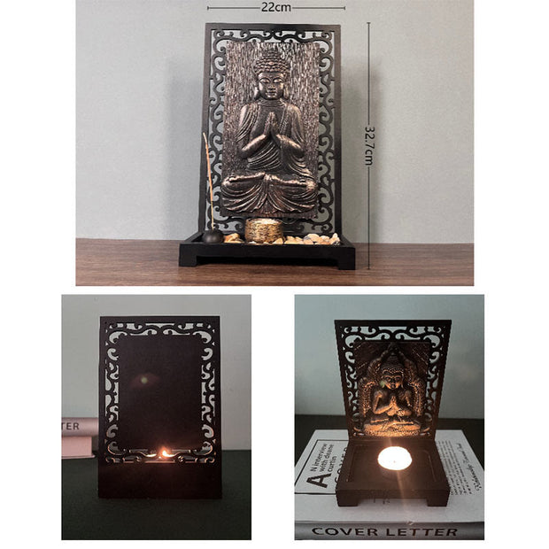 Buddha Stones Buddha Compassion Serenity Home Resin Prayer Altar Decoration Decorations BS 13