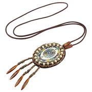 Buddha Stones Mandala Pattern Beads Creativity Necklace Pendant Necklaces & Pendants BS 8