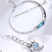 Buddha Stones 925 Silver Plated Copper 12 Constellations of the Zodiac Charm Bracelet Bracelet BS 4