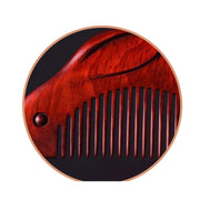 Small Leaf Red Sandalwood Cute Bunny Rabbit Sooth Comb With Gift Box Comb BS 8