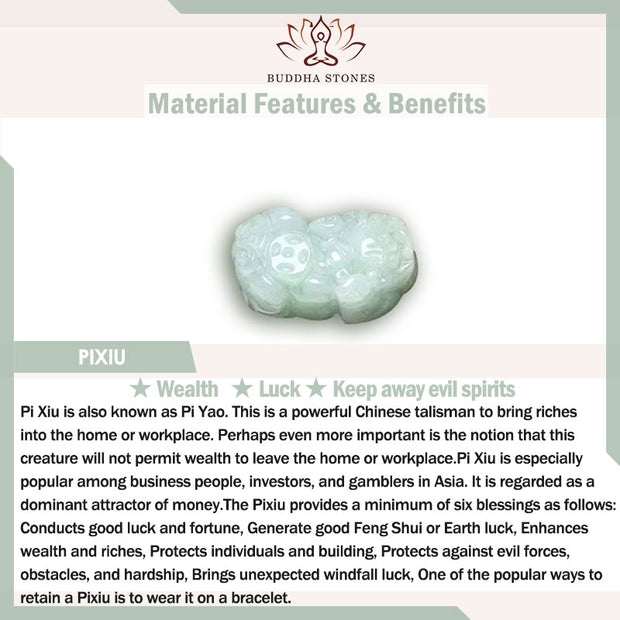 material features and benefits of Pi Xiu
