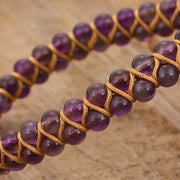 Buddha Stones Mysterious Amethyst Purification Bracelet Bracelet BS 6