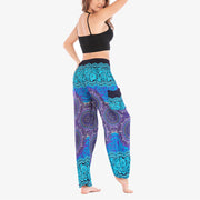Buddha Stones Boho Loose Harem Trousers Women's Yoga Pants