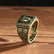 Buddha Stones FengShui Buddha Compassion Blessing Ring