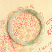Buddha Stones Natural Jade Peace Healing Bangle Bracelet Bracelet BS 5