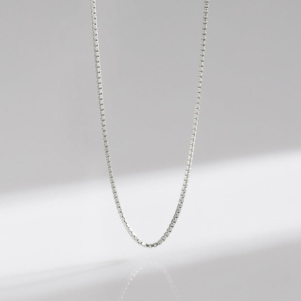 925 Sterling Silver Evil Eye Hamsa Symbol Prosperity Luck Chain Necklace Pendant Necklaces & Pendants BS Box Chain