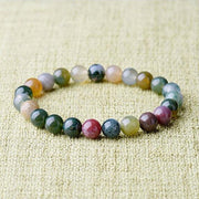 Buddha Stones  India Agate Beads Luck Yoga Bracelet Bracelet BS 2