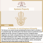 Buddha Stones Elephant Hamsa Zircon Luck Strength Blessing Necklace Pendant Necklaces & Pendants BS 9