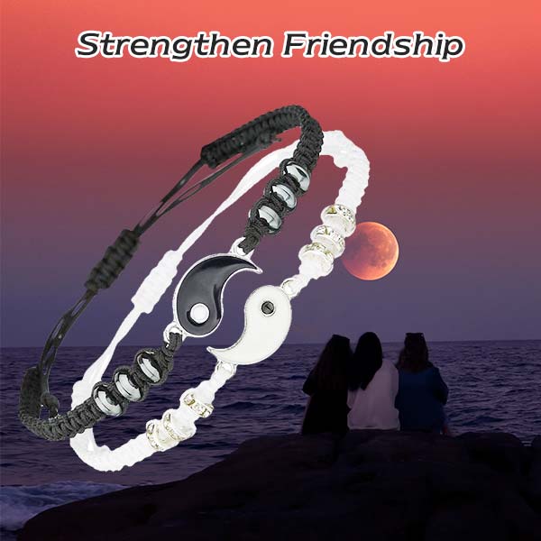 FREE Today:  Everlasting Friendship Love Couple Balance Bracelet