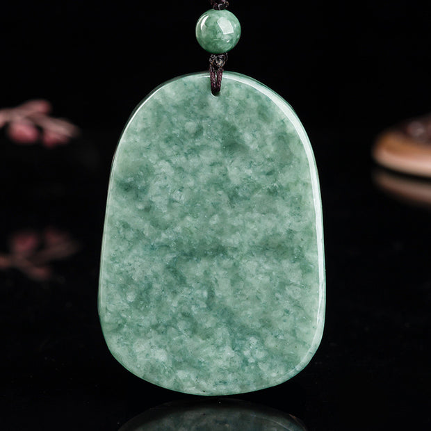 Buddha Stones Chinese Zodiac Dragon Jade Prosperity Necklace Bead String Pendant Necklaces & Pendants BS 6