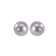 Buddha Stones 925 Sterling Silver Pearl Wealth Stud Earrings