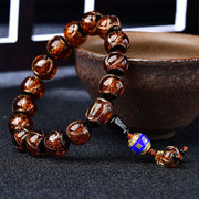 Buddha Stones Tibetan Dragon Vein Agate Healing Bracelet Bracelet BS 8