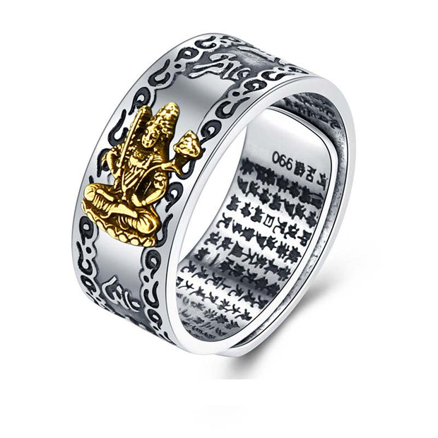 FengShui Buddha Chinese Zodiac Protection Ring (Extra 35% Off | USE CODE: FS35)