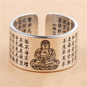 Buddha Stones FengShui Buddha Chinese Zodiac Protection Adjustable Ring Ring BS 11
