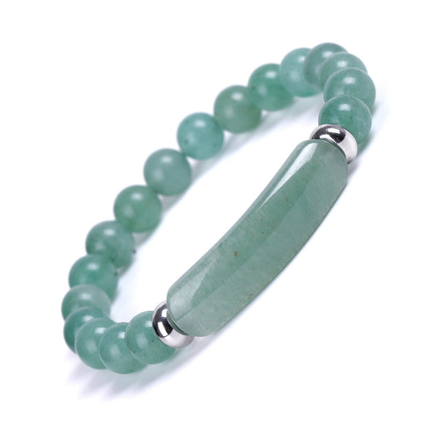 Buddha Stones Handmade Natural Gemstone Healing Bracelet Bracelet BS Green Aventurine