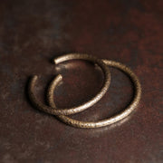 Buddha Stones Rustic Design Copper Balance Adjustable Cuff Bracelet Bracelet Bangle BS 14