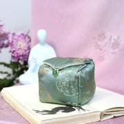 Buddha Stones Vintage Floral Teaware Teapot Teacup Cotton Brocade Storage Bag