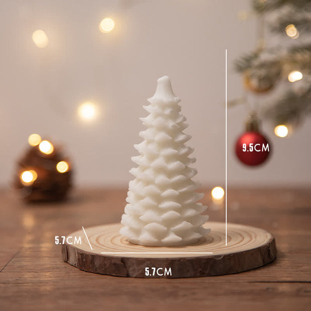 Buddha Stones Christmas Tree Scented Soy Wax Candle Gift For Family Friends