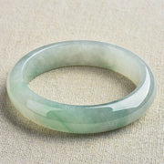 Buddha Stones Natural Jade Luck Healing Prosperity Bangle Bracelet Bracelet Cuff Bangle BS 4