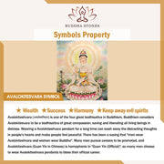 Buddha Stones Handmade Thuja Sutchuenensis Wood Kwan Yin Avalokitesvara Prosperity Decoration Decorations BS 10