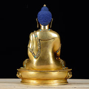 Buddha Stones Shakyamuni Compassion Copper Statue Decoration Decorations BS 5