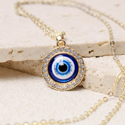 Buddha Stones Evil Eye Protection Keep Away Evil Spirits Necklace Pendant
