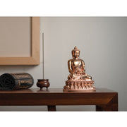 Buddha Stones Gautama Shakyamuni Buddha Figurine Serenity Copper Statue Home Decoration Decorations BS 9