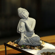 Buddha Stones Sitting Meditation Buddha Blessing Compassion Decoration Decoration BS 8