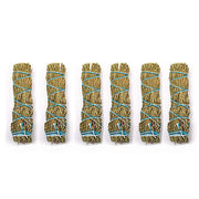 Buddha Stones Smudge Stick for Home Cleansing Incense Healing Meditation and Cedar Sticks Incense Wands Rituals Incense BS 6 Stick (10.5cm/Stick)