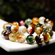 Buddha Stones Natural Various Gemstone Crystal Love Bracelet