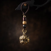 Buddha Stones PiXiu Wealth Copper Key Chain Key Chain BS 6