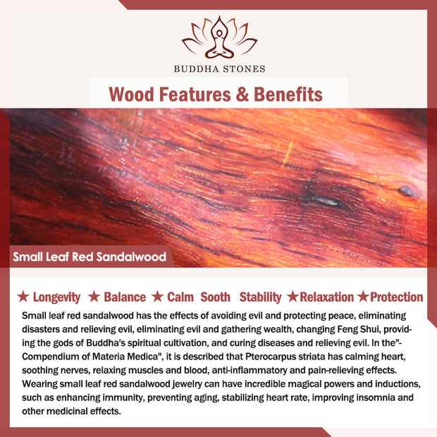 Buddhastoneshop features and benefits of small leaf red sandalwood