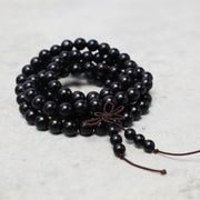 Buddha Stones 108 Mala Beads Bracelet Prayer Meditation Sandalwood Elastic Bracelet BS 8