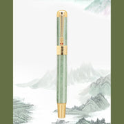 Buddha Stones Natural Jade Luck Pen With Gift Box Pen BS 8