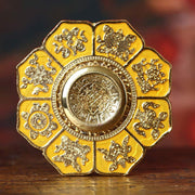 Buddha Stones Tibetan Fidget Spinner Relaxation Finger Hand Spinner Decoration