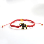 Tibetan Handmade Wise Future Elephant Red String Bracelet (Extra 40% Off | USE CODE: FS40) Bracelet BS 6