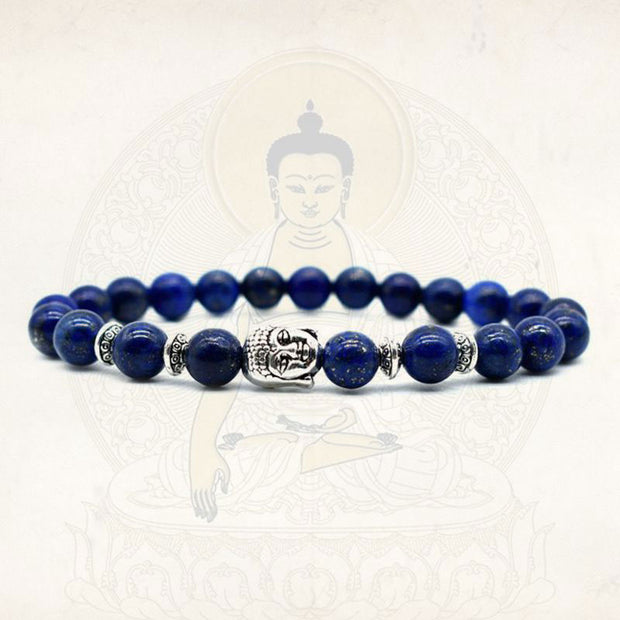Buddha Stones Amethyst Love Healing Bracelet Bracelet BS 6
